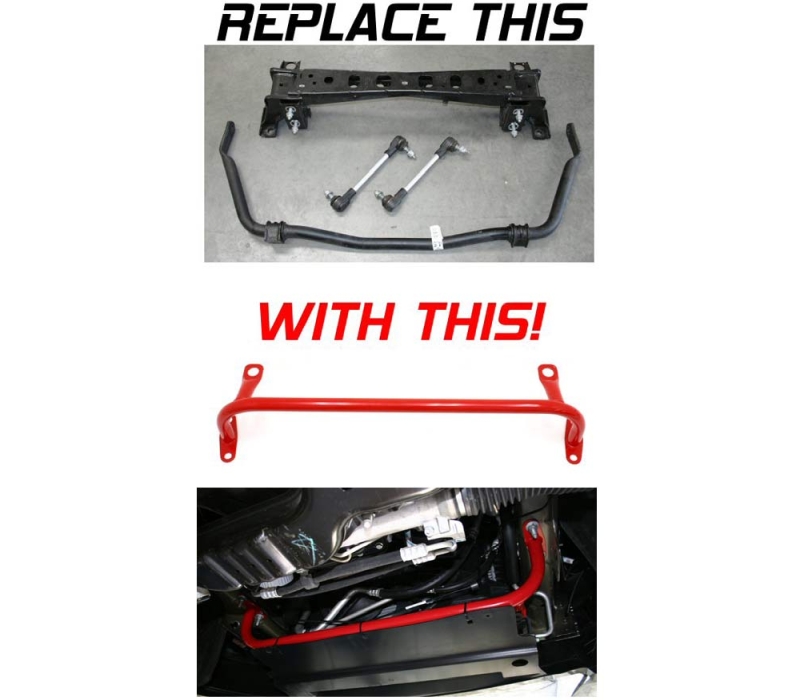 BMR Suspension (RS002) BMR Lightweight Tubular Radiator Support/Sway