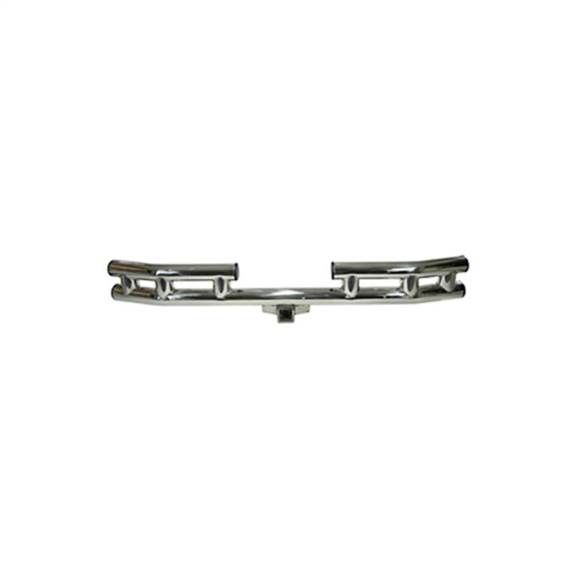Rugged Ridge 3-In Rear Tube Bumper SS 55-06 CJ / Jeep Wrangler 11522.01 image 2