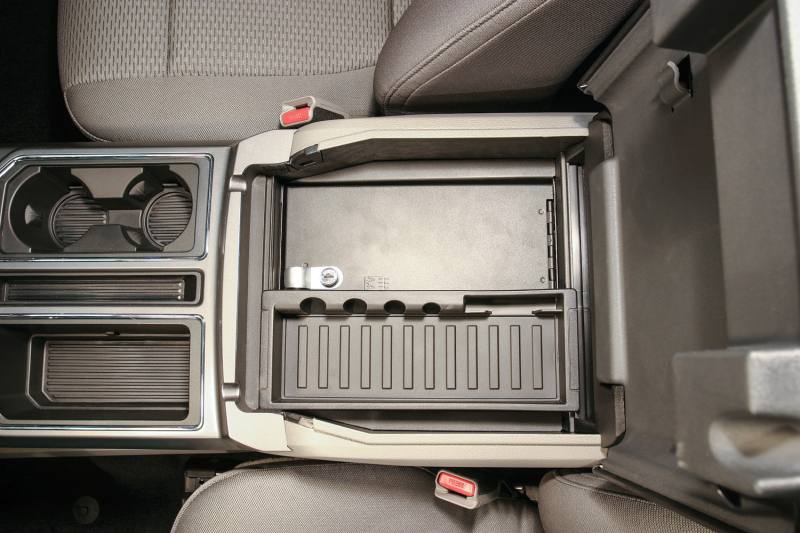 Tuffy Console Safe W/ Key Lock For Ford Fseries Flow Thru Console 31701 image 2
