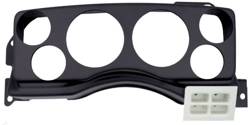 AutoMeter Direct Fit Gauge Panel Mustang 87-89 Black 2924 image 2