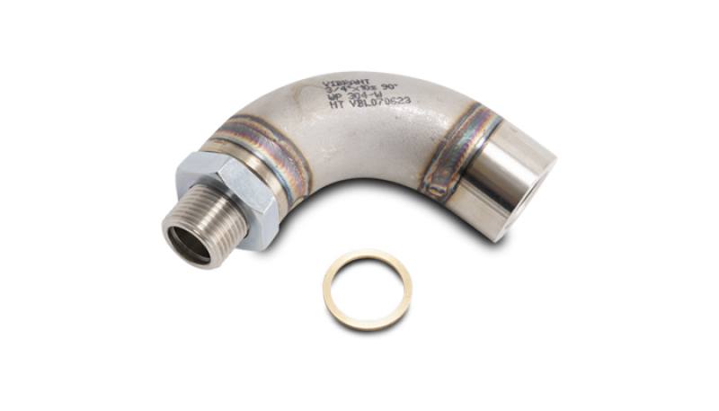 Vibrant Thread-On J-Style O2 Sensor Bung Adapter 19019 image 3
