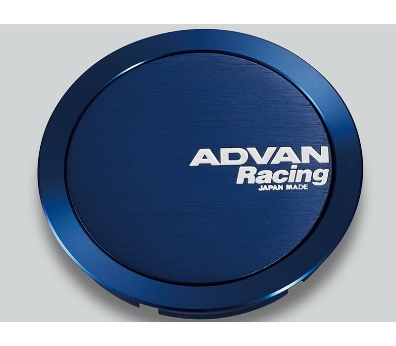 Advan 73mm Full Flat Centercap - Blue Anodized v2080