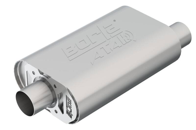 Borla CrateMuffler SBC HOT 350, 383, OFFSET/ CENTER 2.50" ATAK 400820 image 4