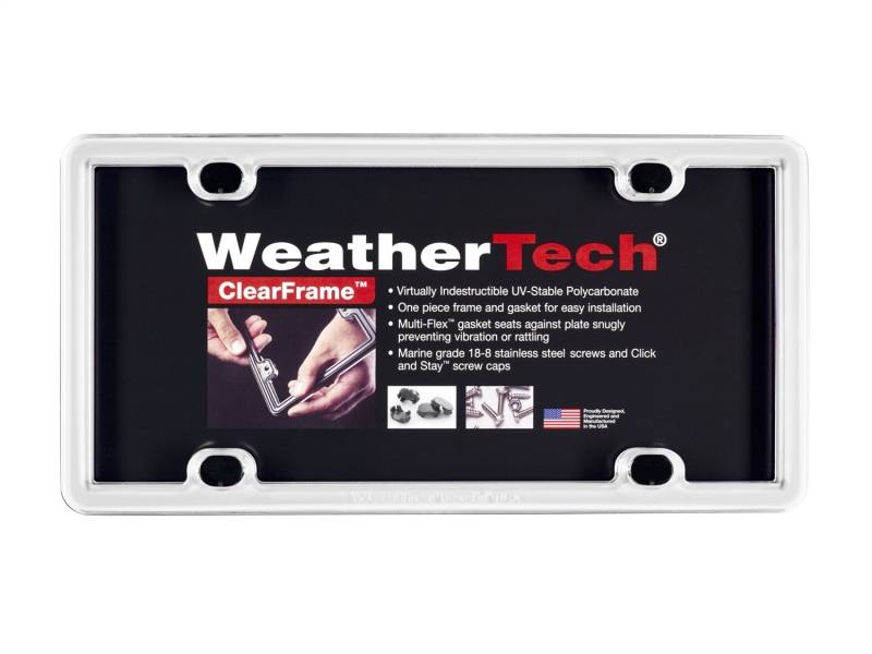 WeatherTech ClearFrame - White 8alpcf8 image 3