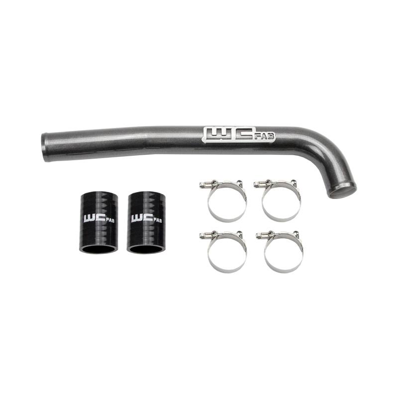 Wehrli 19-21 Cummins 6.7L Upper Coolant Pipe - Gloss White wcf100223-gw image 2
