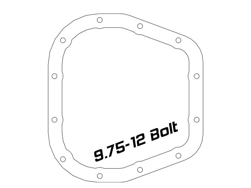 aFe 97-23 Ford F-150 Pro Series Rear Differential Cover Black w/ Machined Fins 4671320b image 6