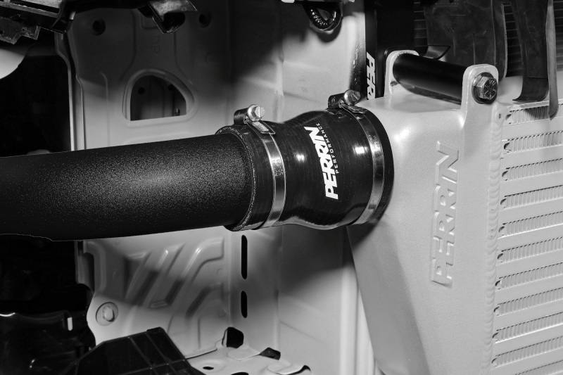 Perrin 22-23 Subaru WRX Front Mount Intercooler Kit (Black Tubes & Silver Core) pspitr441slbk image 6