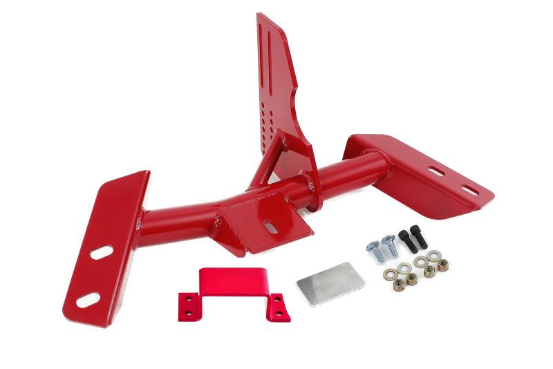 BMR Torque Arm Relocation Cross-Member T5 Manual Firebird V8 Red TCC015R