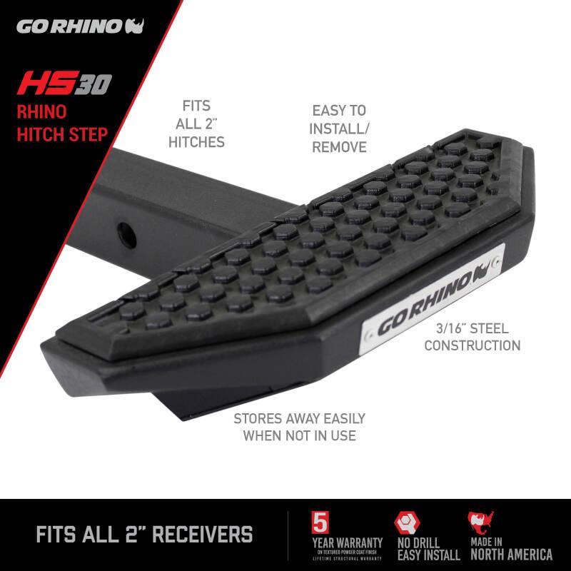 Go Rhino HS-30 Rhino Hitch Step hs3012t image 13