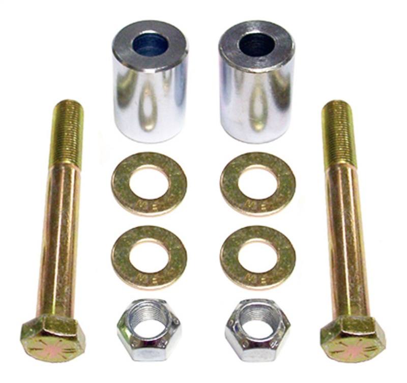 RockJock JK Shock Mount Relocation Kit Rear Lower w/ Hardware Pair ce-9807rsrk