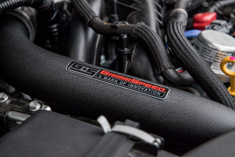 GrimmSpeed Top Mount Intercooler Charge Pipe Kit Red- For Subaru 15-21 WRX 90250 image 10