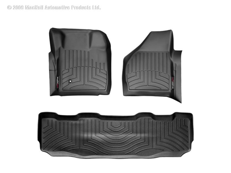 WeatherTech FloorLiner - Rear - Blk 441201440022 image 2