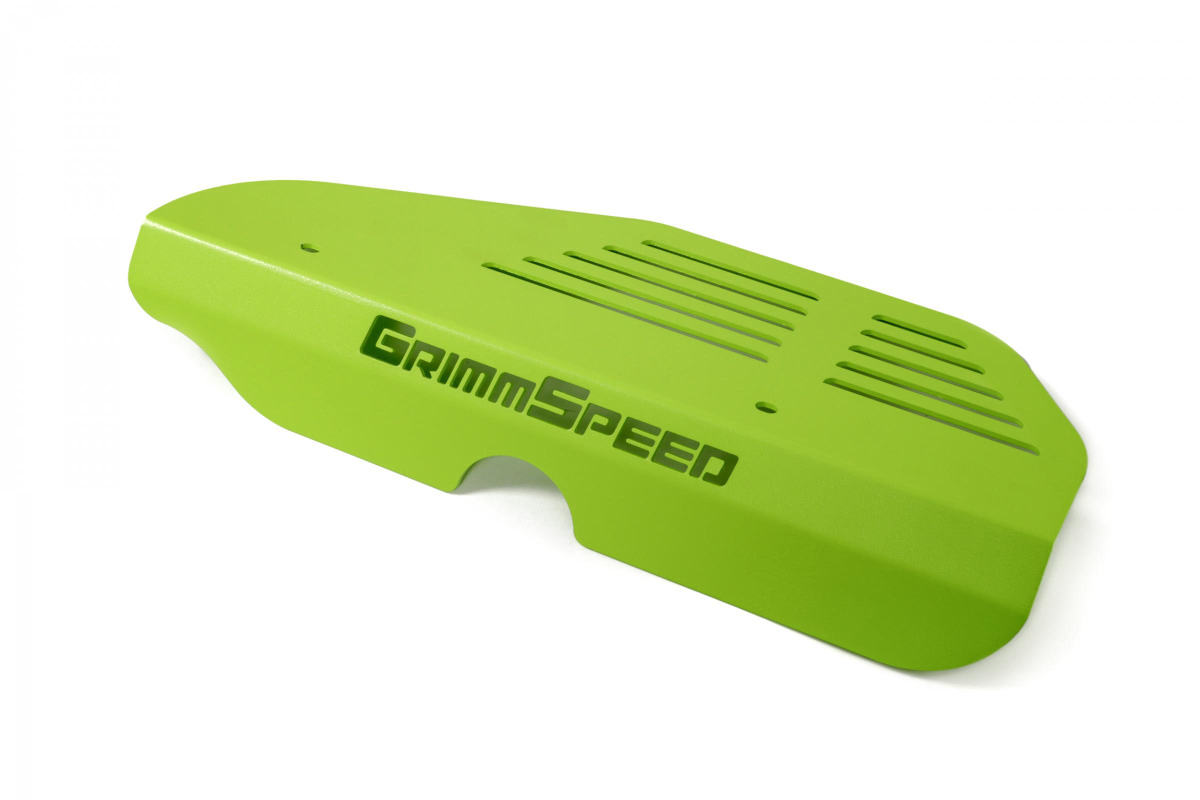 GrimmSpeed Alternator Cover NEON Green For Subaru Turbo EJ Engine 99050 image 7