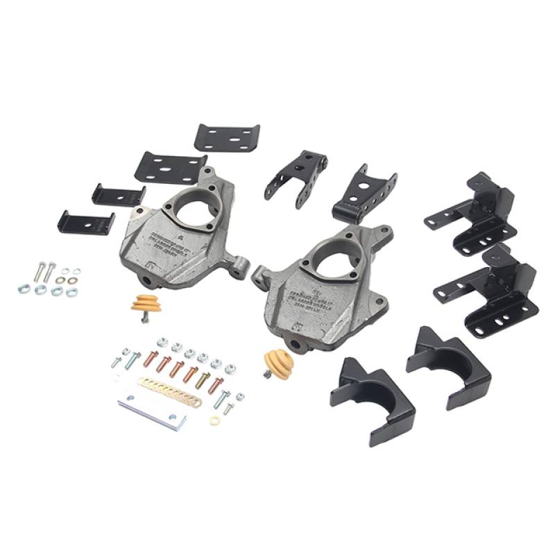 Belltech LOWERING KIT 16.5-17 Chevy Silverado All Cabs 4WD 2inF/4inR 1017 image 2