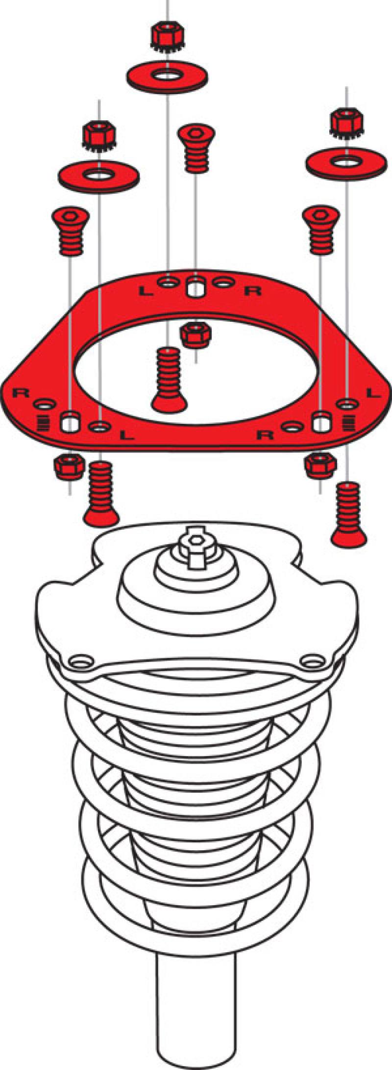 SPC Performance FRT CAMB PLATE WINDSTAR 89685 image 3