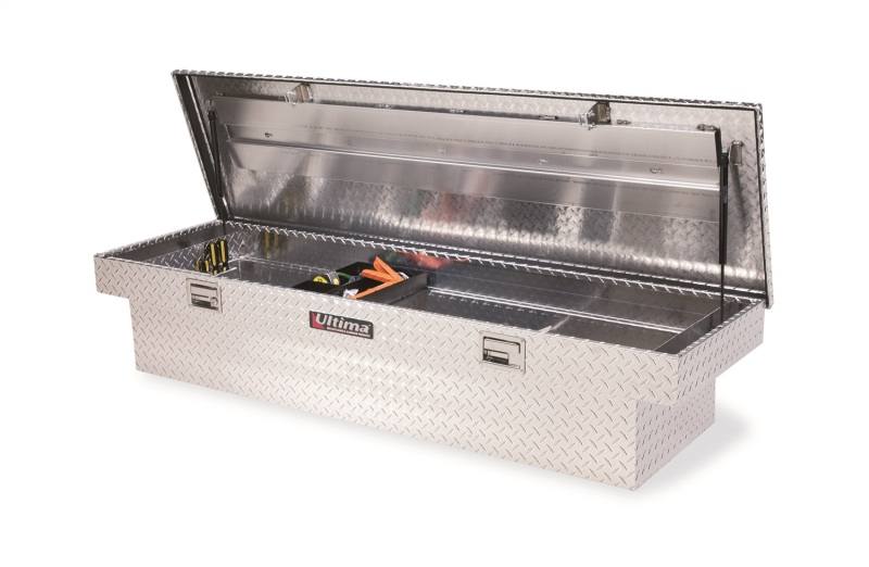 Lund 67-99 Chevy CK Ultima Deep Single Lid Crossover Tool Box - Brite 9100db