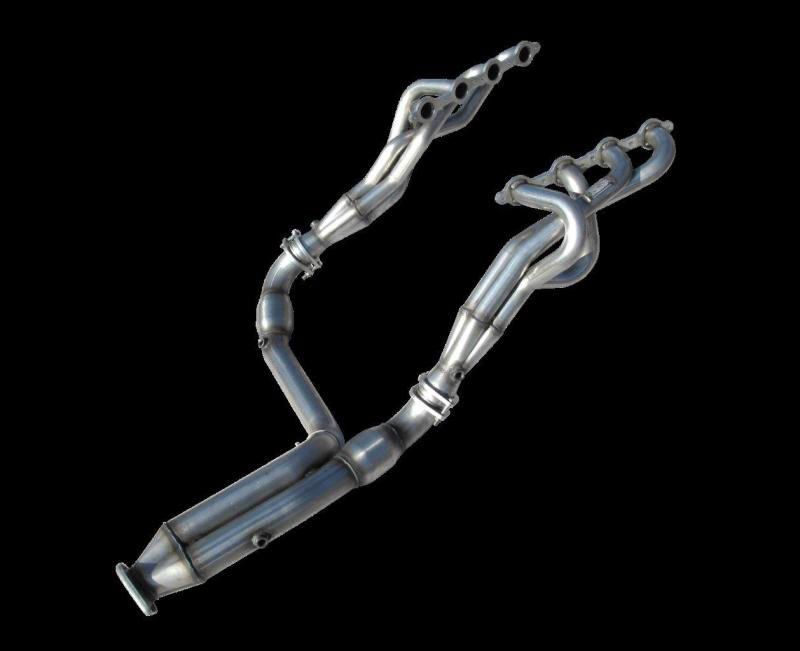 American Racing Headers GM TRUCK 5.3L/4.8L Long System With Cats: Header 1-3/4in X 3in, 3in Y-Pipe WITH CATS GM53-99134300LSWC