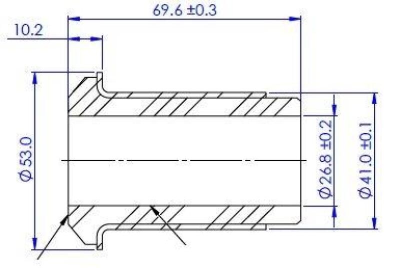 SuperPro 2024-2027 Ford Ranger XL Front Upper Control Arm Inner Bushing Kit SPF5563K image 2