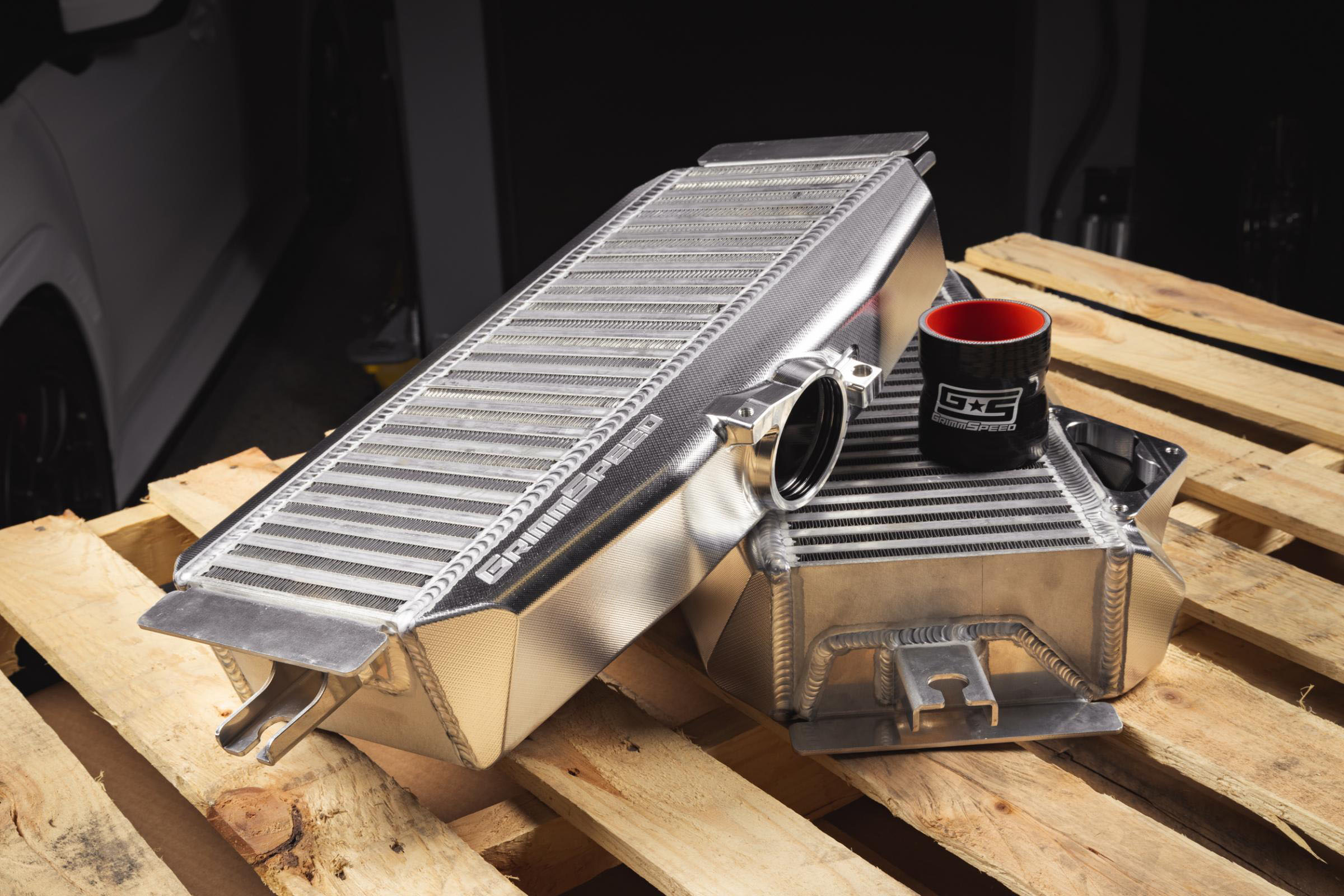 GrimmSpeed Billet Top Mount Intercooler For Subaru 22 WRX 113049 image 2