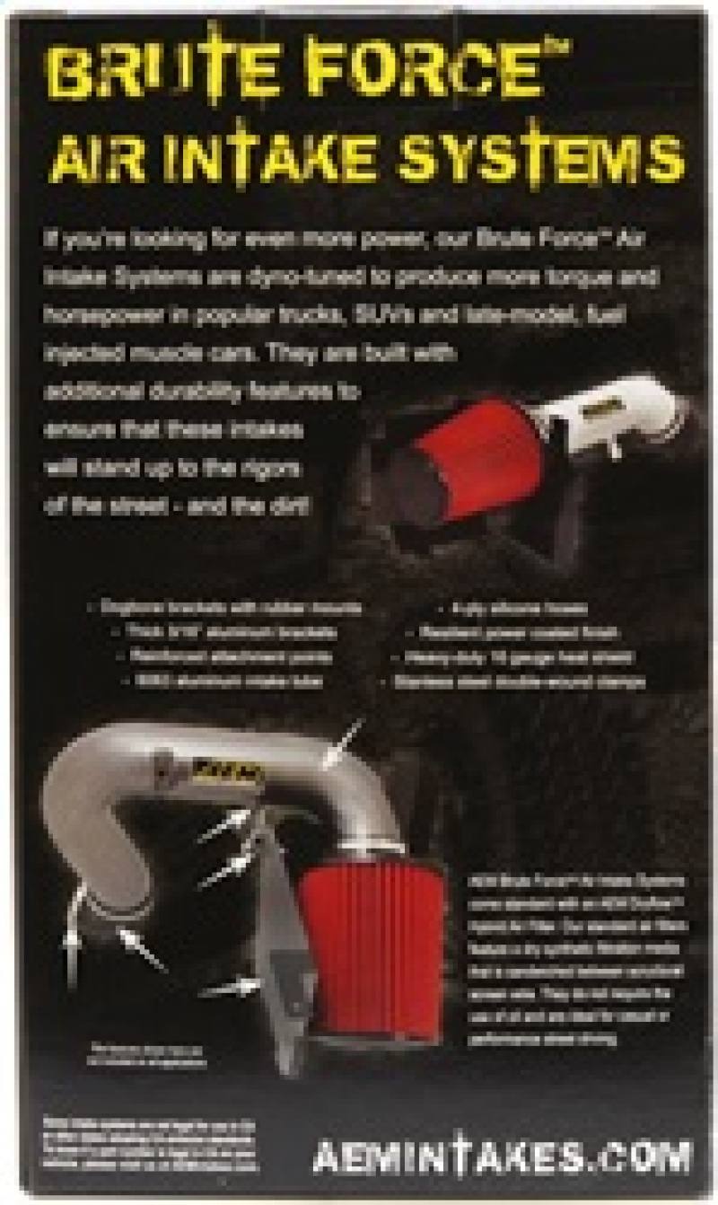 AEM 3.5 inch x 9 inch DryFlow Conical Air Filter 212049bf image 12