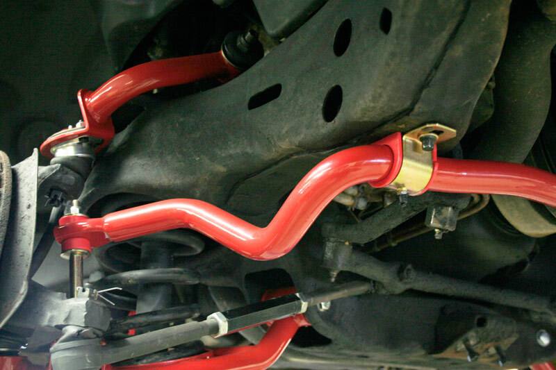 UMI Performance 78-88 GM G-Body Solid Front & Rear Sway Bar Kit 303534-r image 5