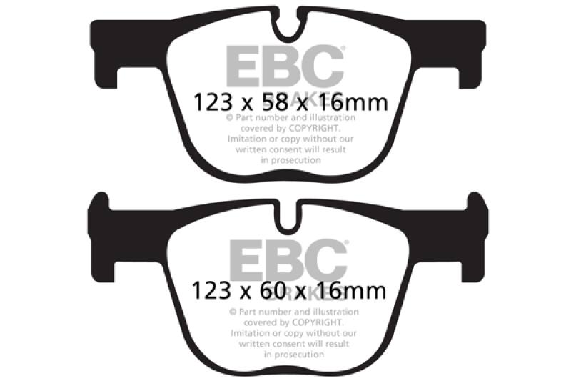 EBC brake Ultimax2 brake Pads ud1610