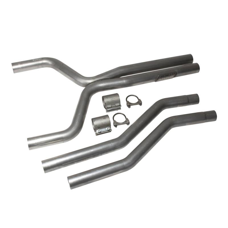 BBK Camaro V6 2-1/2 X-pipe (aluminized) 4024 image 4