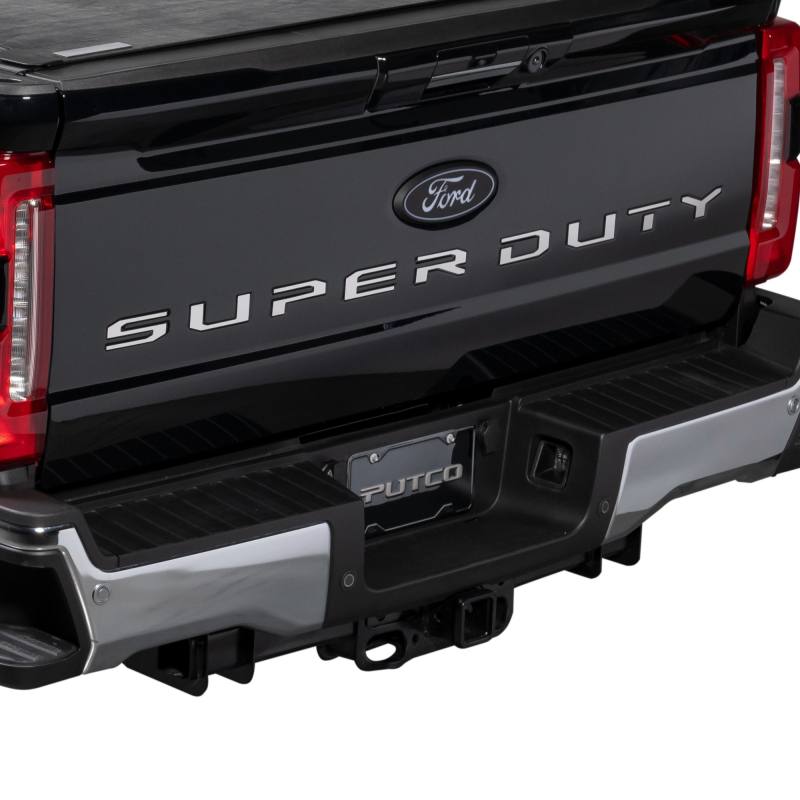 Putco 2023 Ford Super Duty Tailgate Letter Ford Lettering Emblems (Stainless Steel) 55561fd