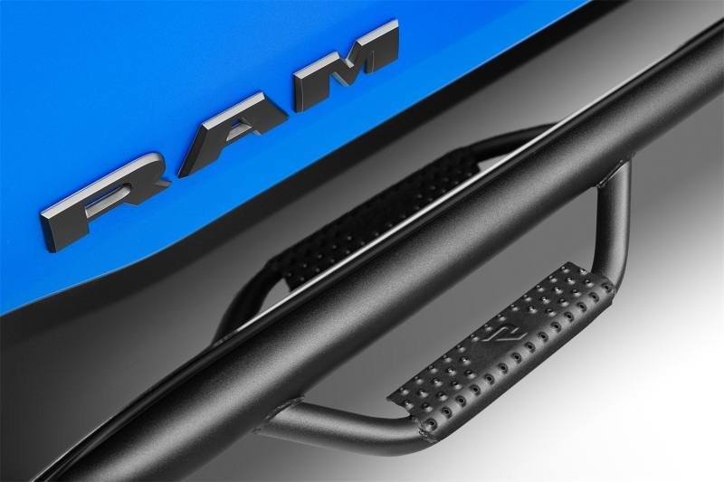 N-Fab Nerf Step 02-08 Dodge Ram 1500/2500/3500 Quad Cab 6.4ft Bed - Tex. Black - Bed Access - 3in d0289qc-6-tx image 9