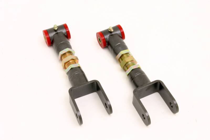 BMR Upper Adjustable Control Arms w/poly bushings V8 Black Hammertone UTCA014H