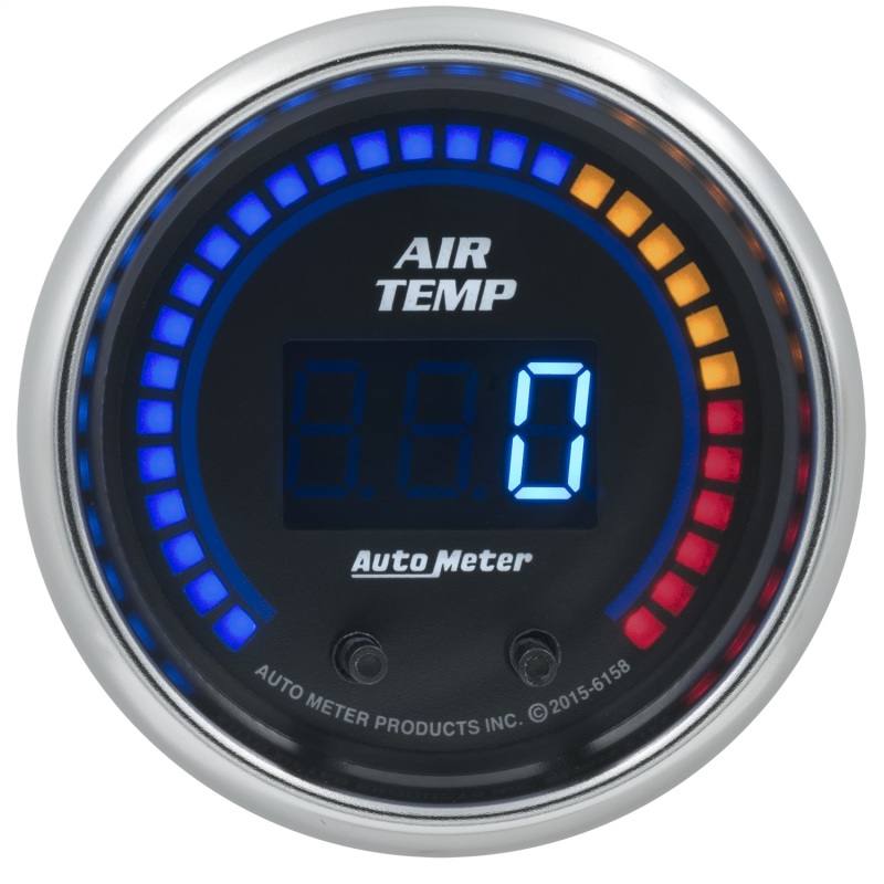 Autometer Cobalt 2-1/6in 0-300 Degree F Digital Air Temp Gauge 6158 image 2