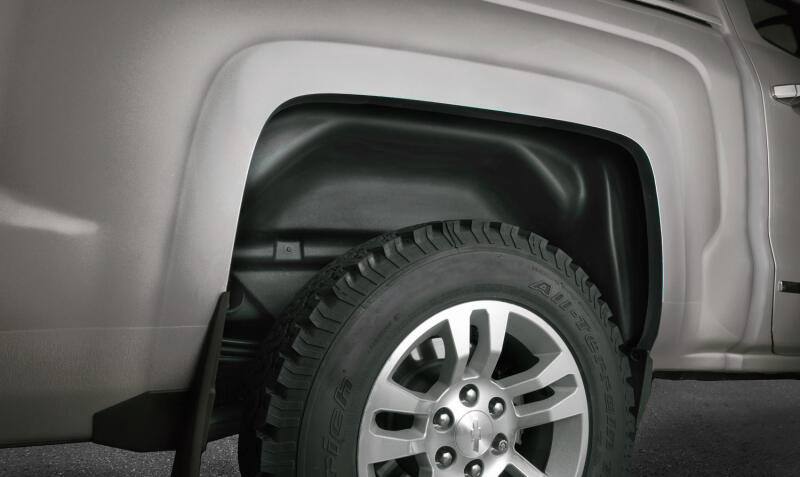 Husky Liners 99-06 Chevrolet Silverado 1500 / 99-04 Silverado 2500 Rear Wheel Well Guards - Black 79041 image 4