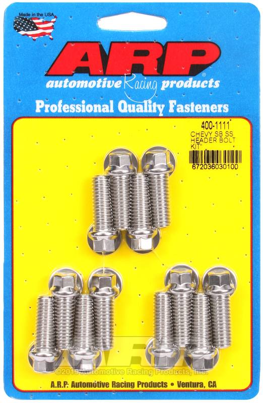 ARP SB Chevy SS Hex Header Bolt Kit 400-1111 image 2