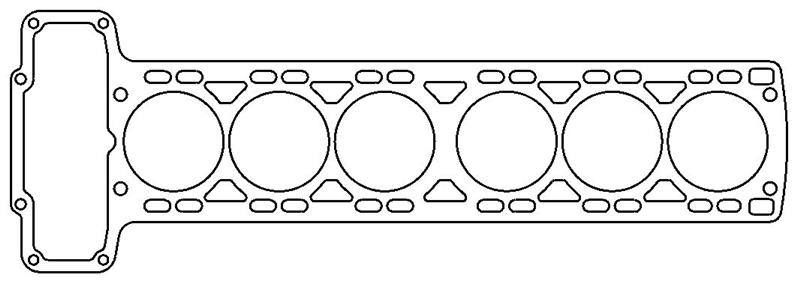 Cometic Jaguar 3.4L XK6 .059in CFM Cylinder Head Gasket - 83mm Bore C4302-059