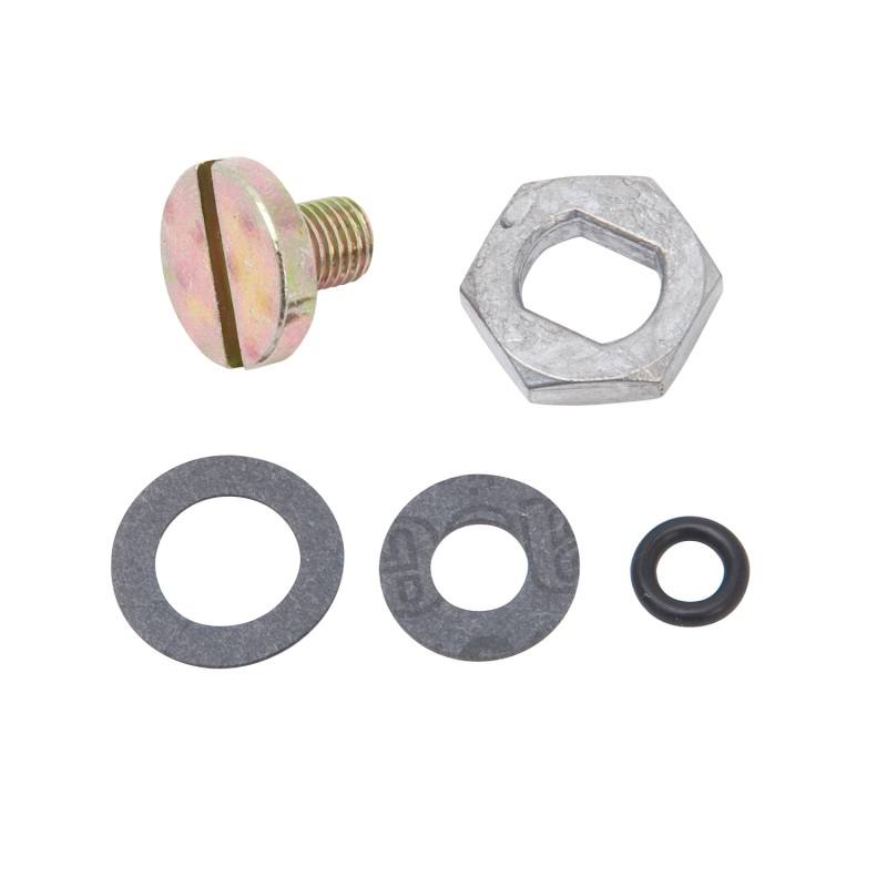 Edelbrock Hardware Kit Needle And Seat Assembly Two Gaskets And One O-Ring 12600 image 2