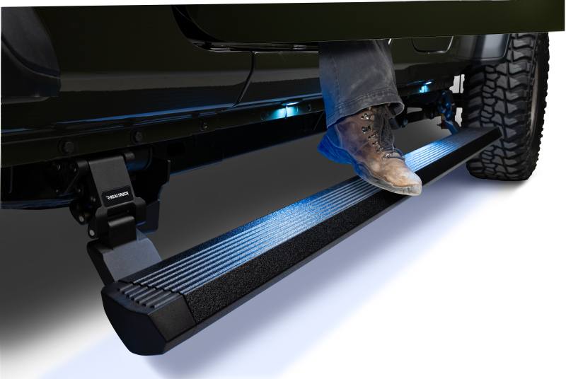 Go Rhino 20-23 Jeep Gladiator 4dr E-BOARD E1 Electric Running Board Kit - Bedliner Coating 20451687t image 8