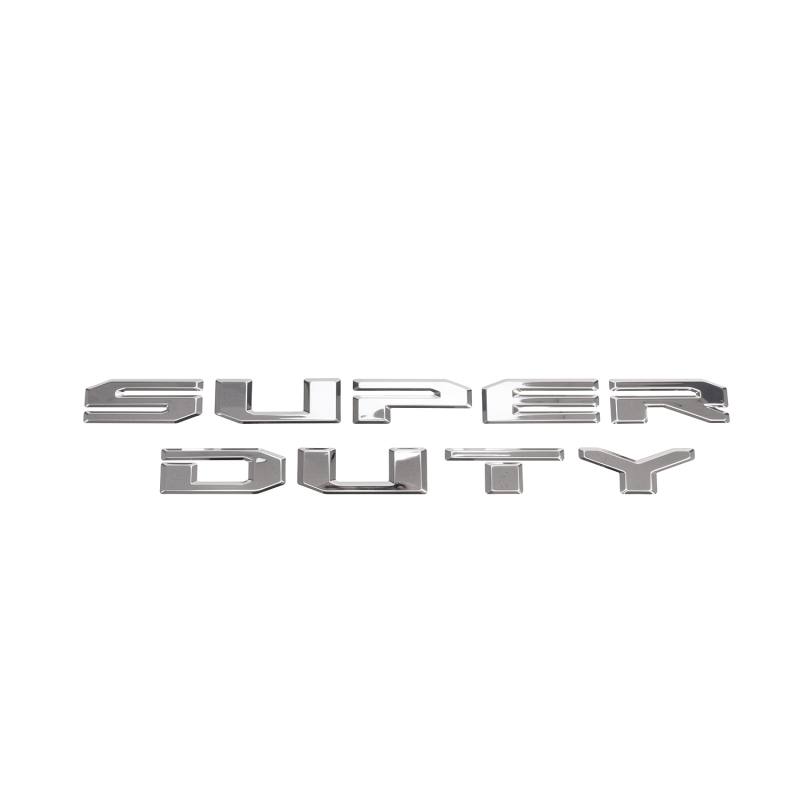 Putco 2023 Ford Super Duty Tailgate Letter Ford Lettering Emblems (Stainless Steel) 55561fd image 3