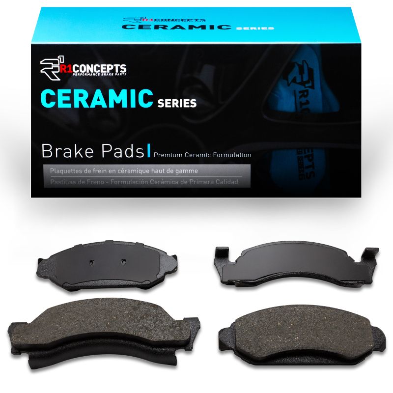 R1 86-93 Ford E-150 Econoline Front R1 Ceramic Brake Pads 2310-0375-00