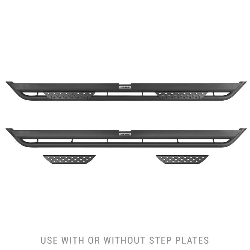 Go Rhino Dominator Xtreme DT Side Steps - Tex Blk - 80in. (Boards ONLY/Brackets Req.) dt60080t image 5