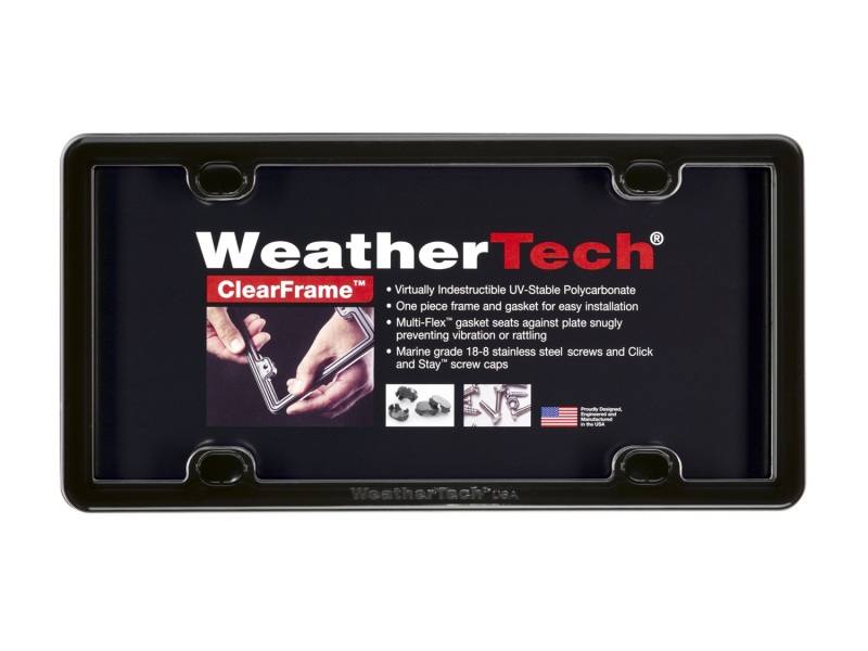 WeatherTech ClearFrame Kit - Black 63020