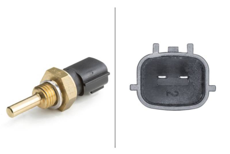 Hella 02-09 Nissan 350Z Temperature Sensor - 6pt 009107531 image 2
