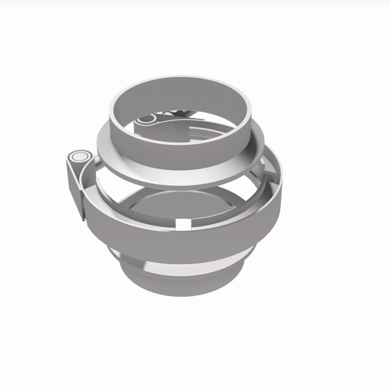 MagnaFlow Clamp Flange Assembly 2.5 inch 10168 image 4