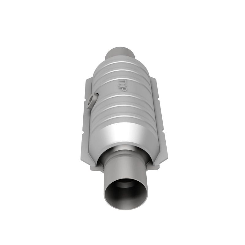 MagnaFlow Conv Universal 2.25 Midbed O2 Front CA 444355 image 8