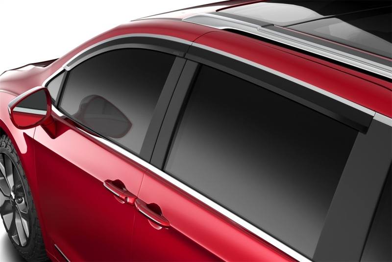 Husky Liners 17-23 Chrysler Pacifica Ventvisor Low Profile (4pc) - Chrome 2884062 image 5