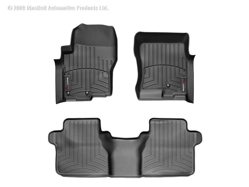 WeatherTech FloorLiner - Rear - Blk 441761440473