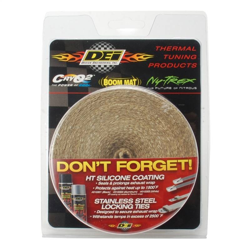 DEI Exhaust Wrap 2in x 25ft - Tan 10137 image 7