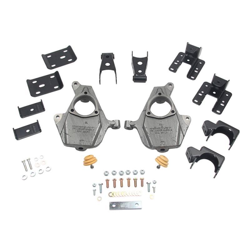 Belltech LOWERING KIT 16.5-17 Chevy Silverado All Cabs 4WD 2inF/4inR 1017