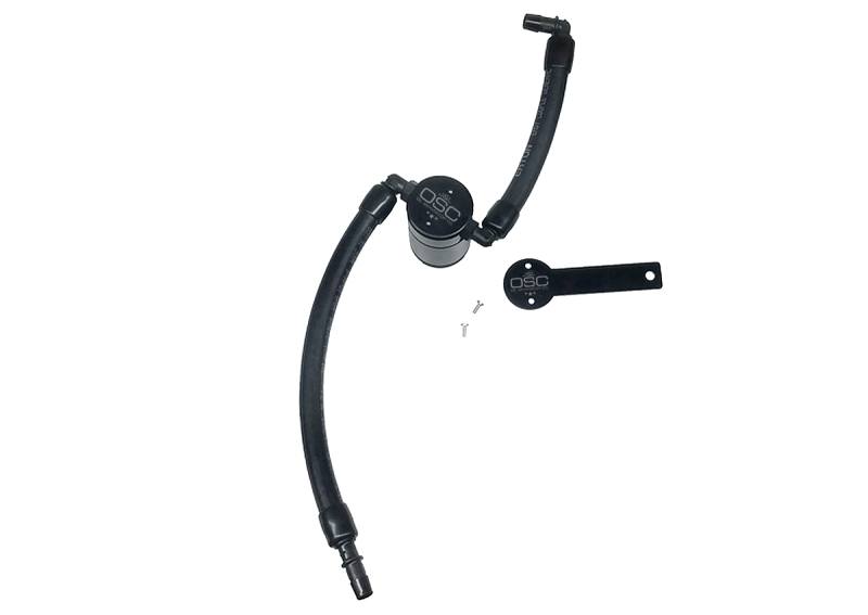 JLT 3.0 Oil Separator Dodge Ram 1500 Passenger Side Black Anodized Finish 3067P-B