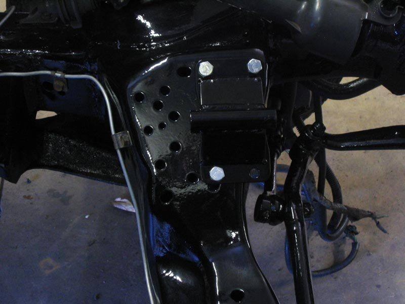 UMI Performance 74-92 GM F-Body GM G-Body Frame Side Solid Engine Mounts 90051 image 4