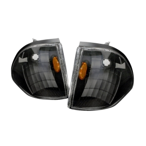 Spec-D Ford Mustang Corner Light Black (2lc-Mst87jm-Ks)